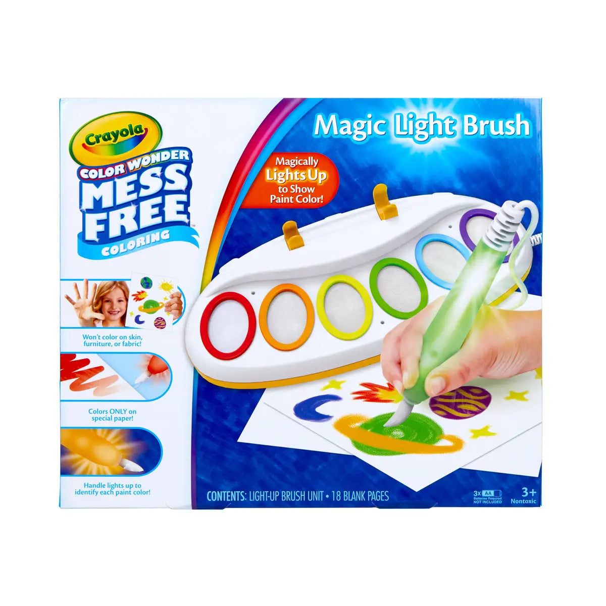 Crayola Color Wonder Magic Light Brush Mess Free Painting