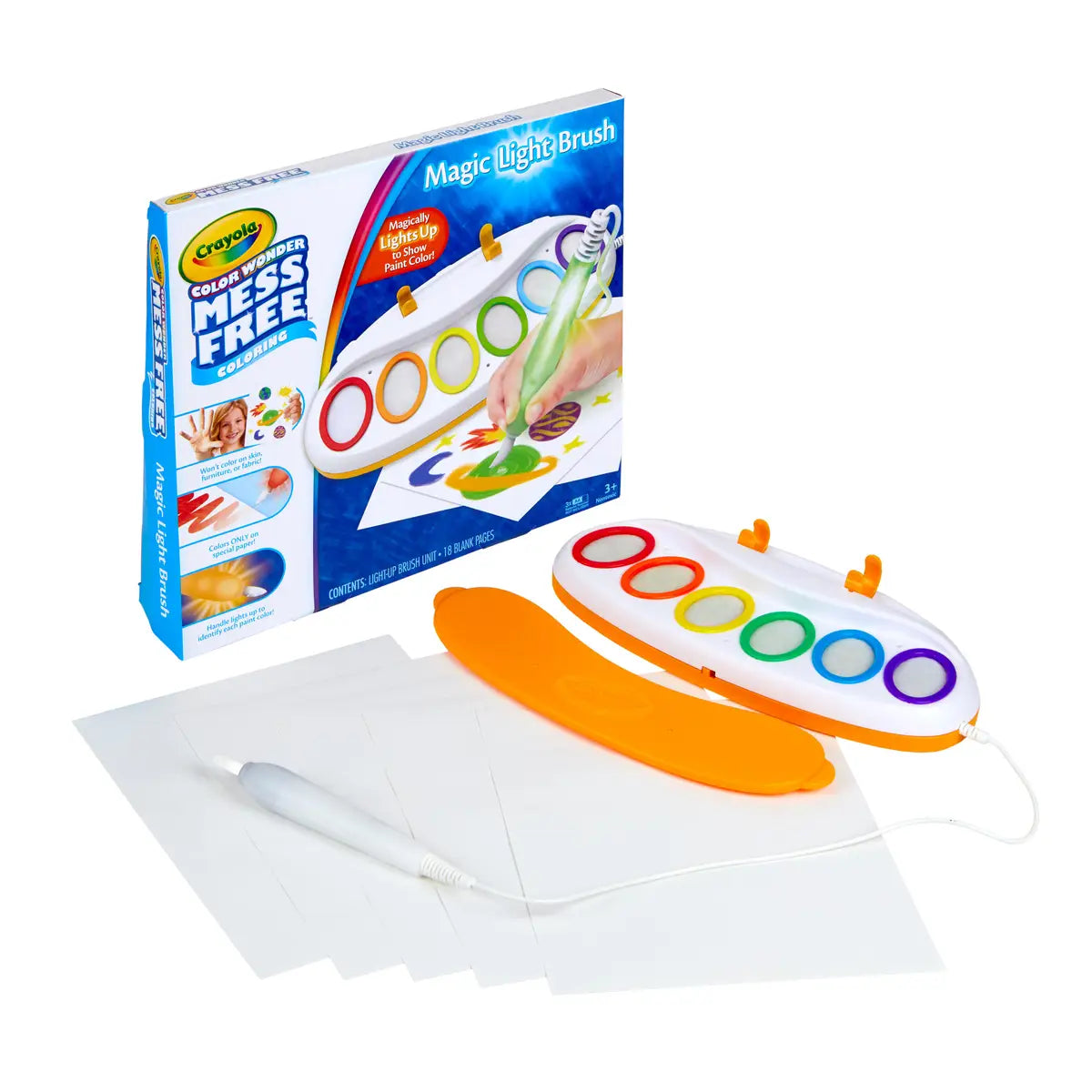 Crayola Color Wonder Magic Light Brush Mess Free Painting