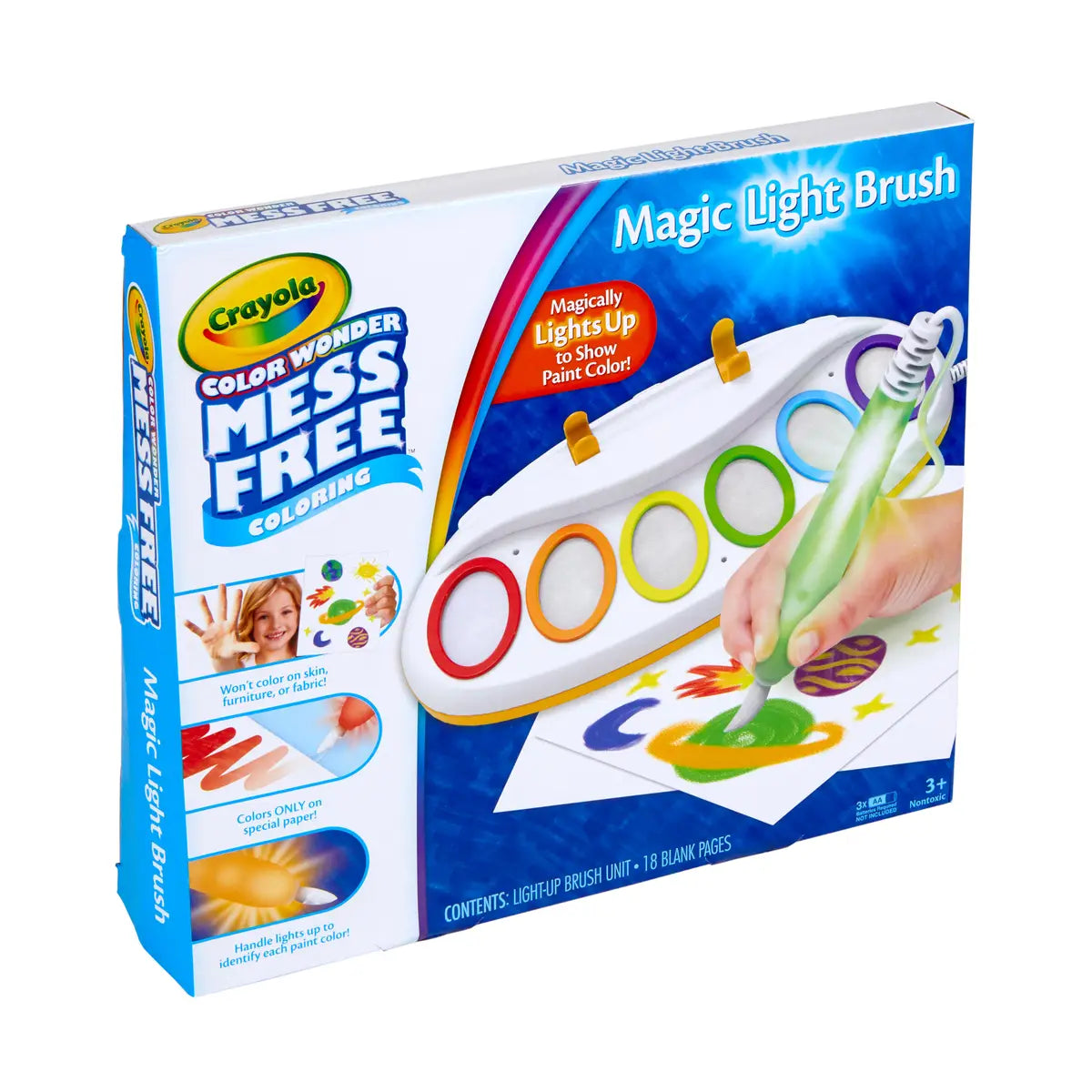 Crayola Color Wonder Magic Light Brush Mess Free Painting