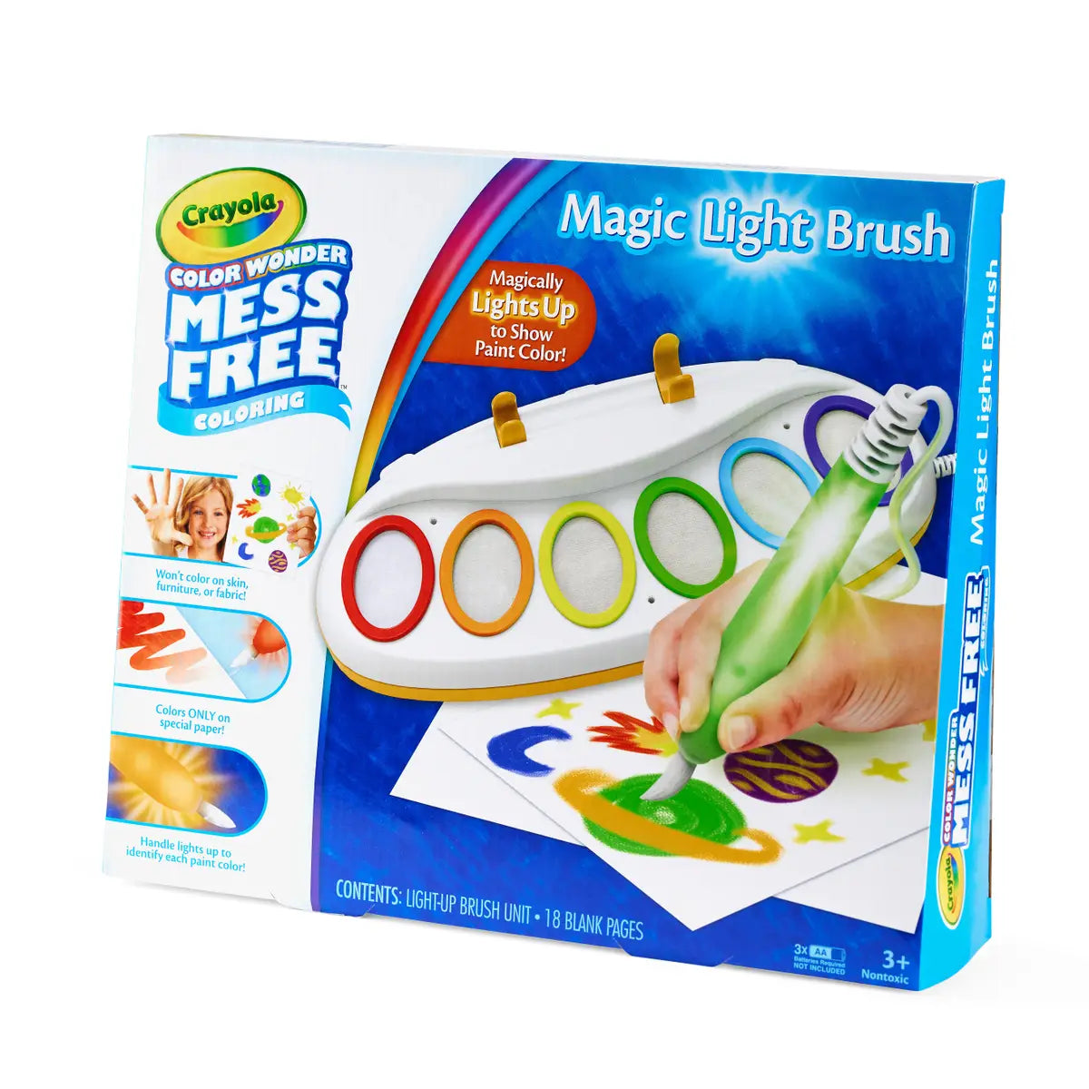 Crayola Color Wonder Magic Light Brush Mess Free Painting