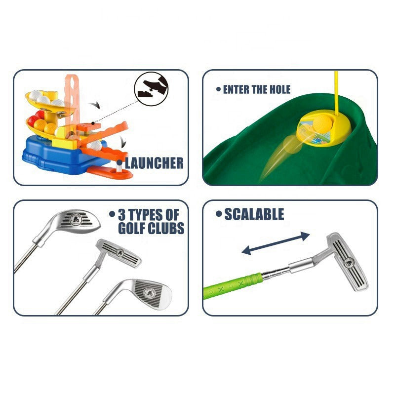 King Sport Inground Golf Club Set Silver