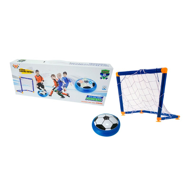 Toyk Kids Toys Air Soccer Disc with LED Lights Music and Playground