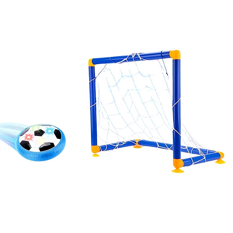 Toyk Kids Toys Air Soccer Disc with LED Lights Music and Playground