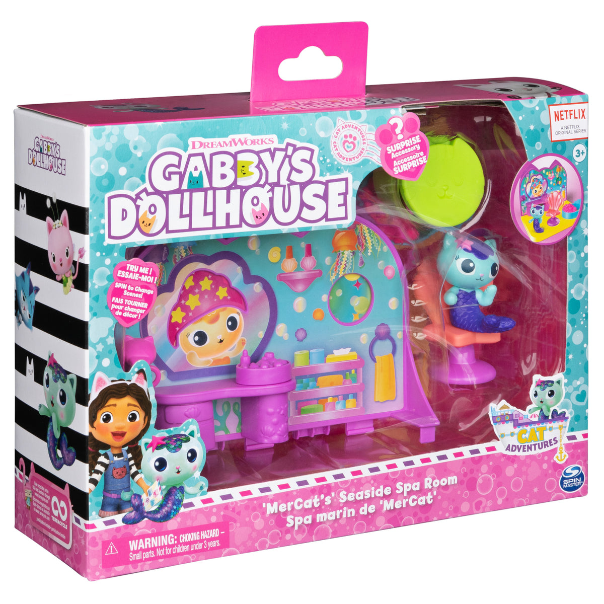 Gabby's Dollhouse Deluxe Room Set -1Pc Random