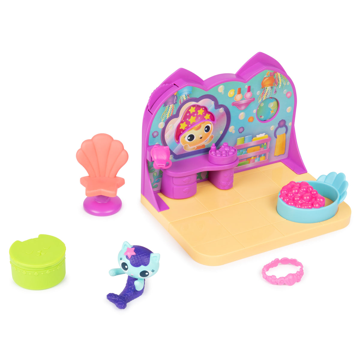 Gabby's Dollhouse Deluxe Room Set -1Pc Random