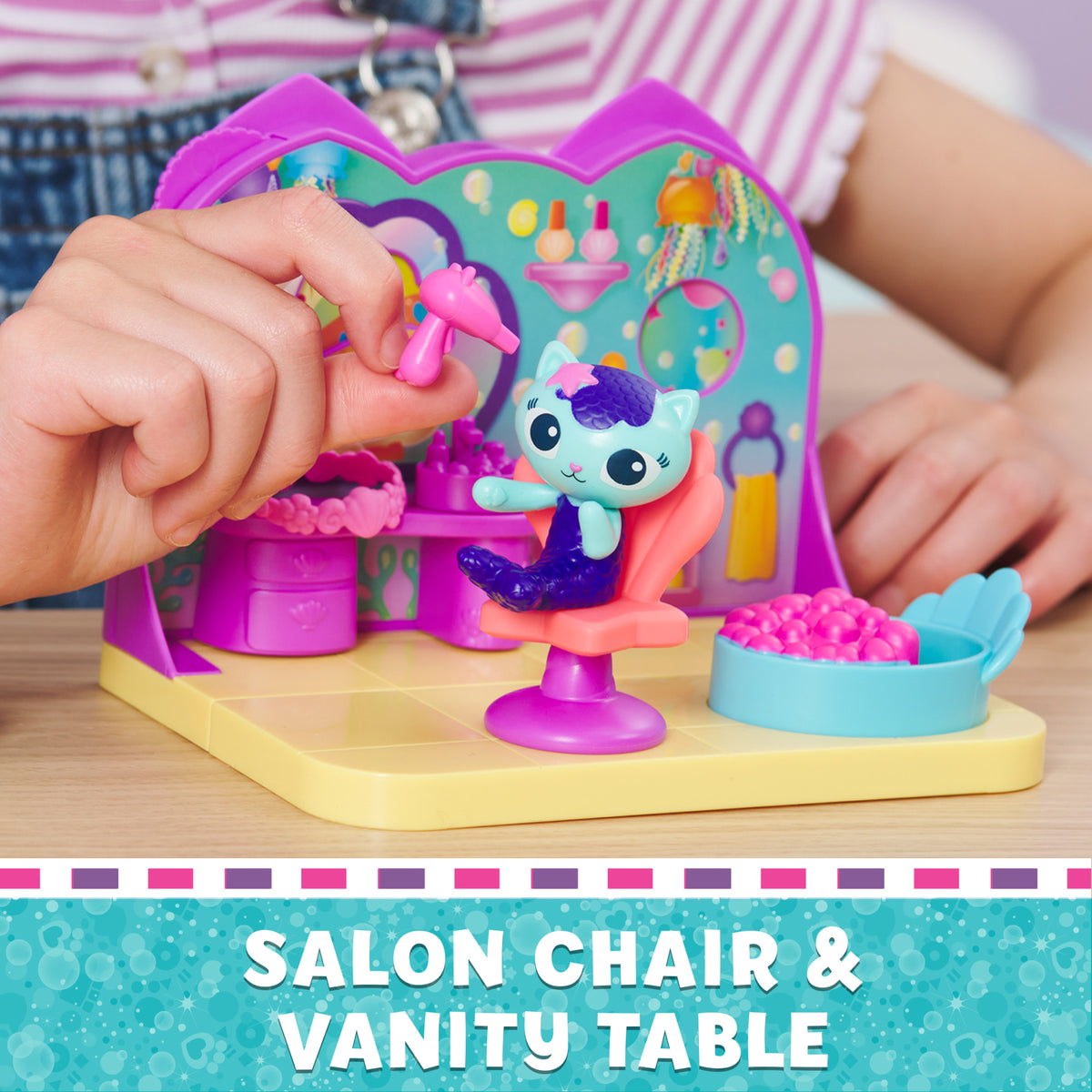 Gabby's Dollhouse Deluxe Room Set -1Pc Random