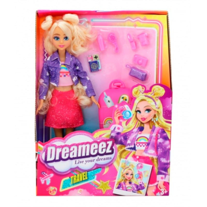 Dreameez - Travel Dolls Playset - 29 cm