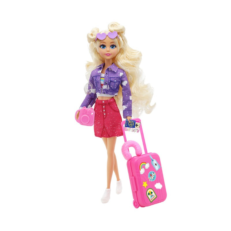 Dreameez - Travel Dolls Playset - 29 cm