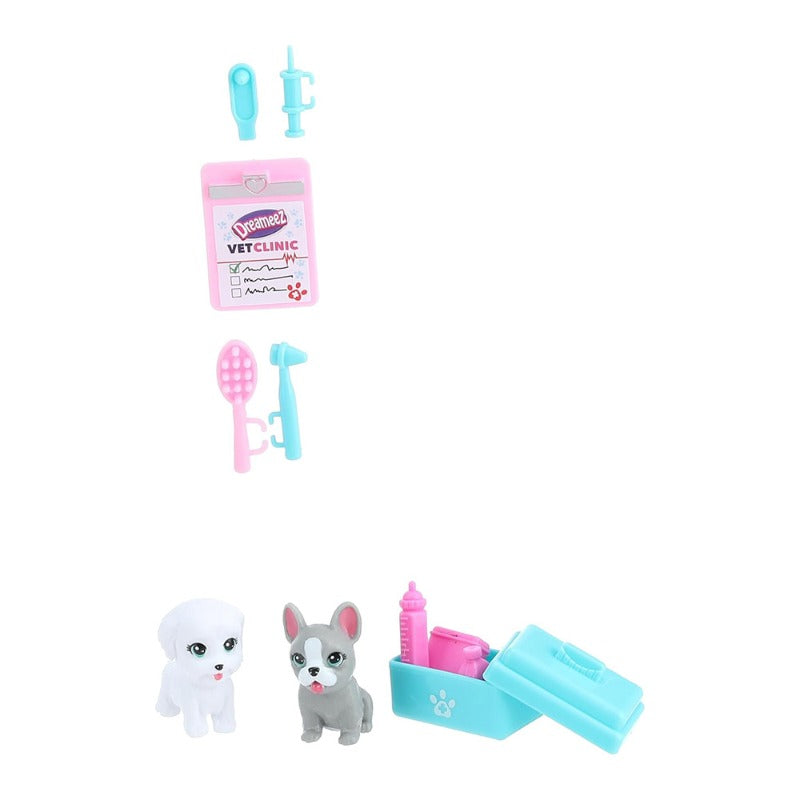 Dreameez - Veterinary Clinic Dolls Playset - 29 cm