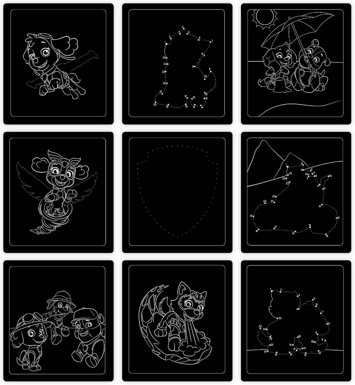 Melissa & Doug Paw Patrol Scratch Art Pad - Skye