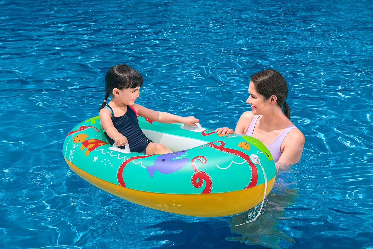 Bestway®  47" x 31"/1.19m x 79cm Happy Crustacean Junior Raft