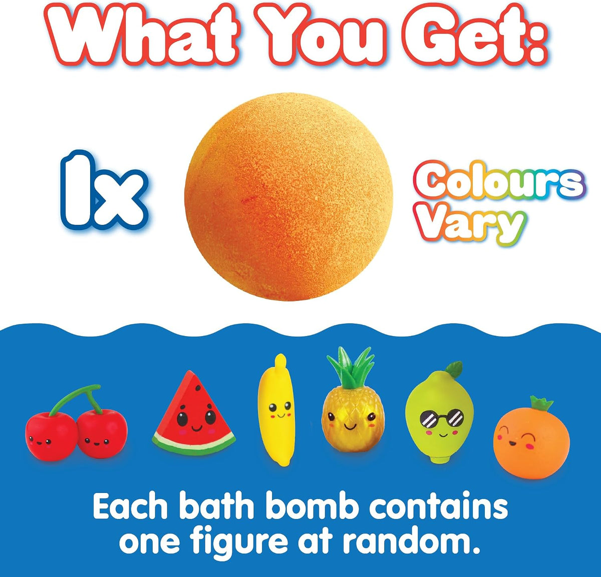 Zimpli kids- Baff Bombz Fruity Surprise - 100G