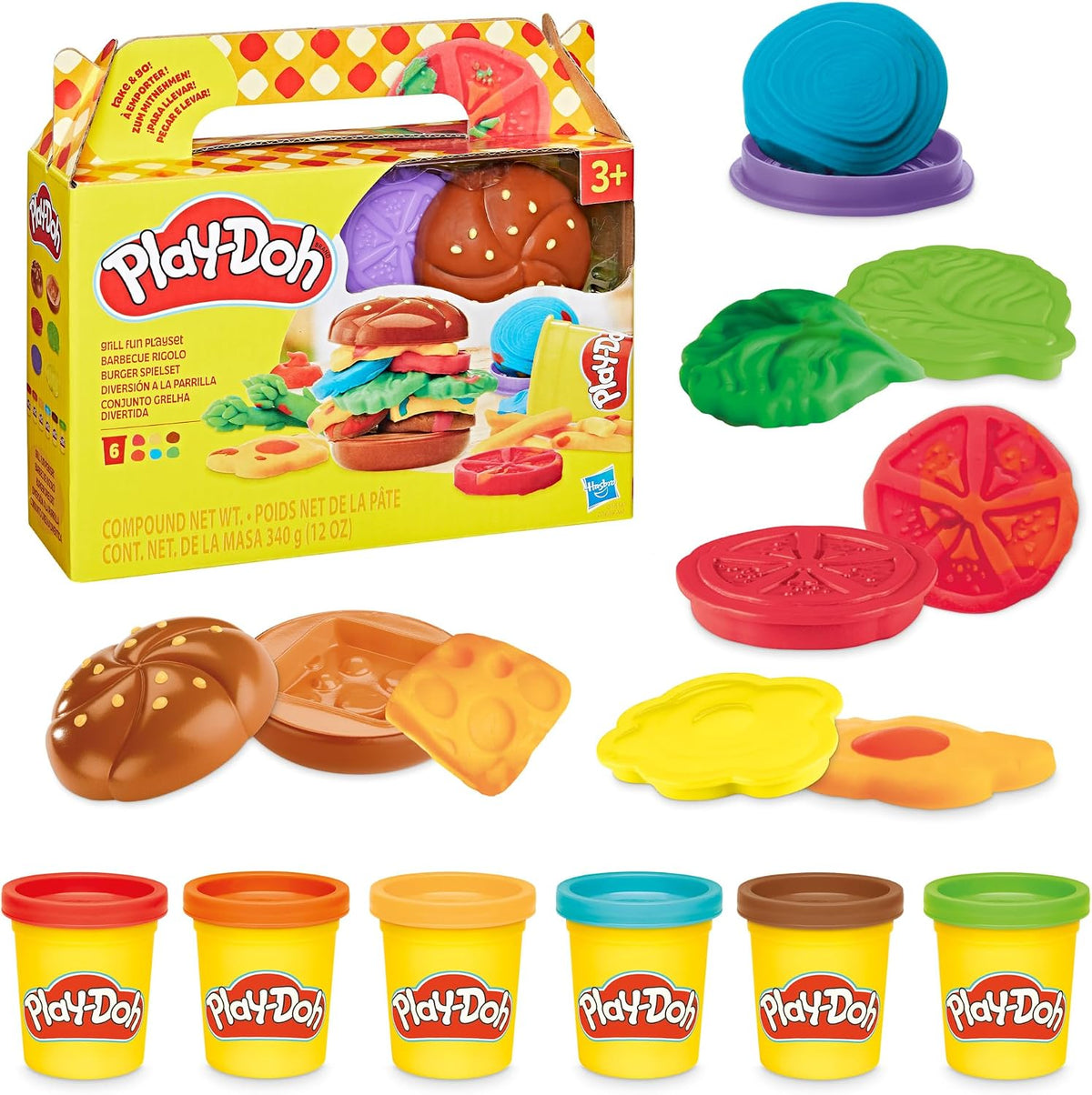 PLAY DOH GRILL FUN PLAYSET G1609
