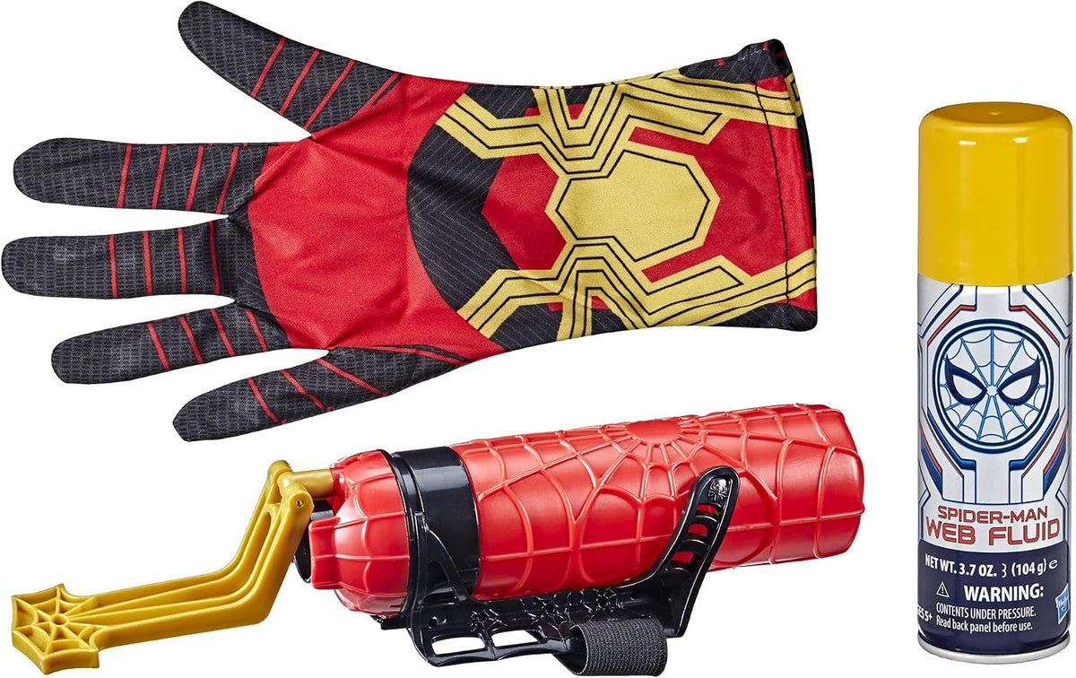 SPIDER MAN  SUPER WEB SLINGER+REFILL FREE