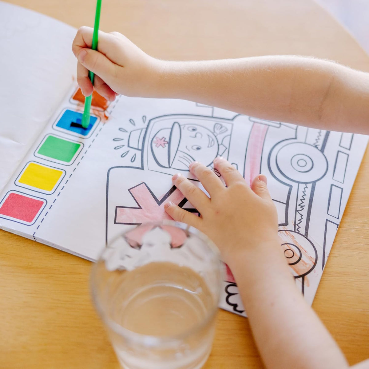 Melissa & Doug Paint With Water - Vehicles