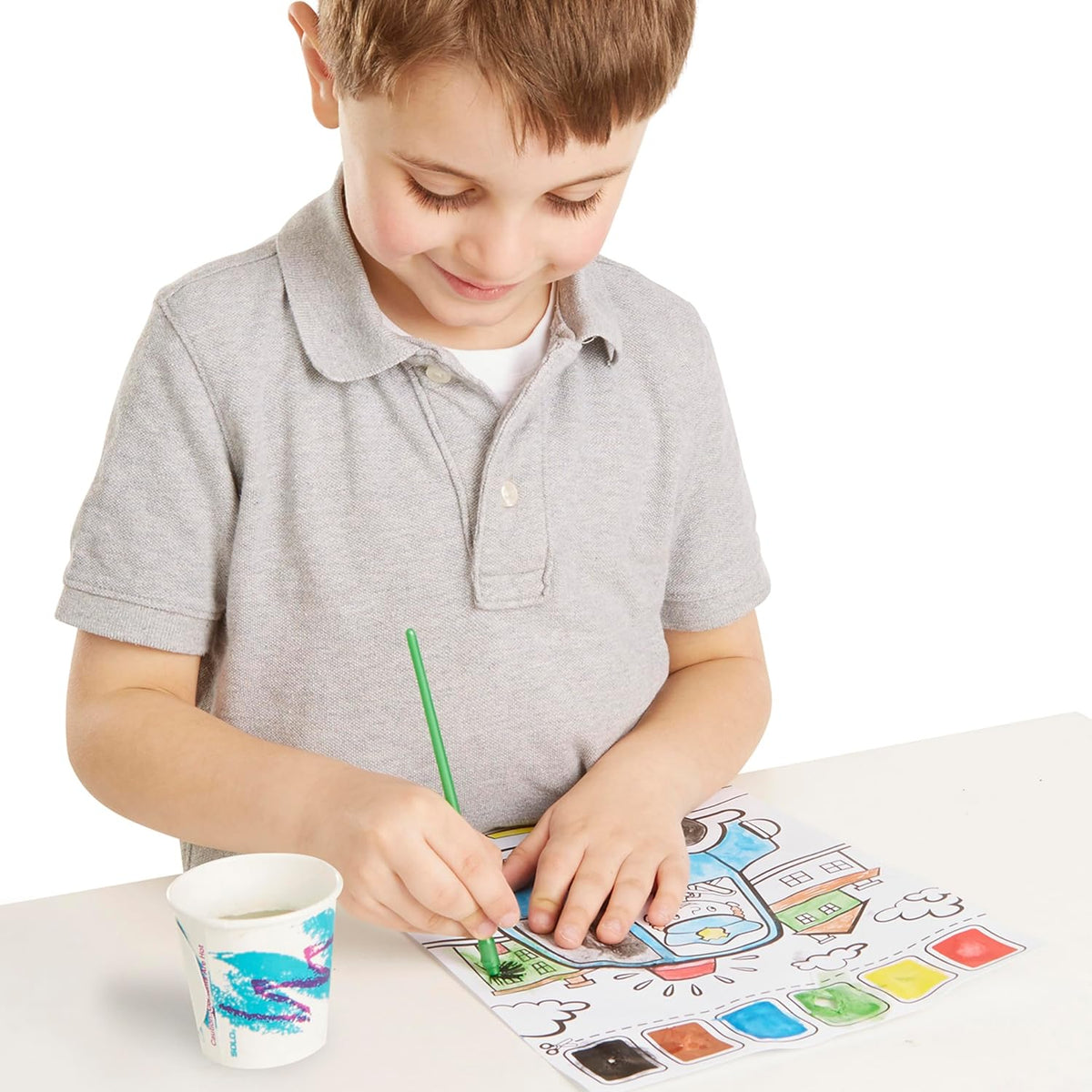 Melissa & Doug Paint With Water - Vehicles