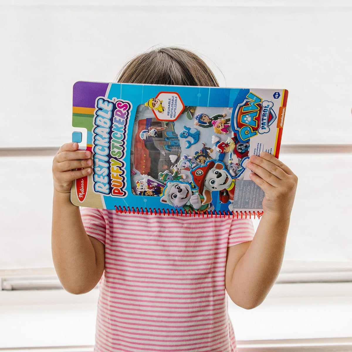 Paw Patrol Puffy Sticker Pad - Jake's Mountain
