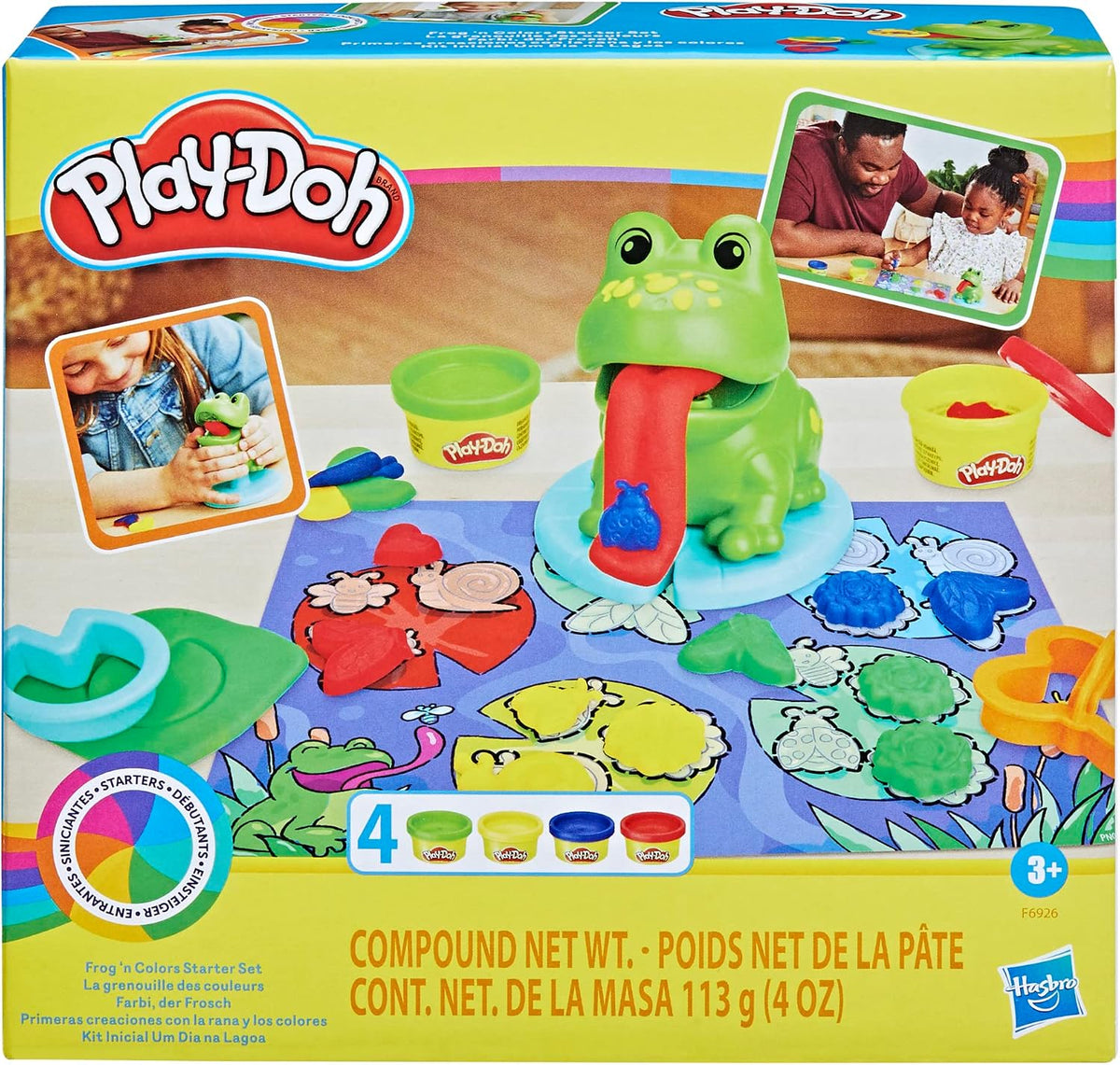 PLAY DOH FROG N COLORS STARTER SET