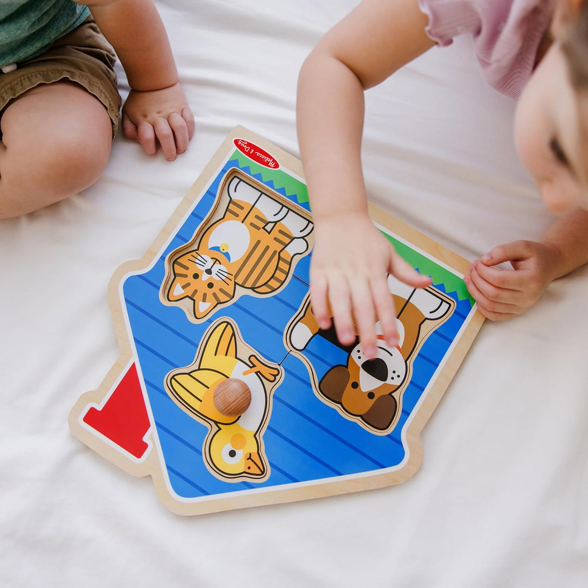 Melissa & Doug House Pets Jumbo Knob Puzzle - 3 Pieces