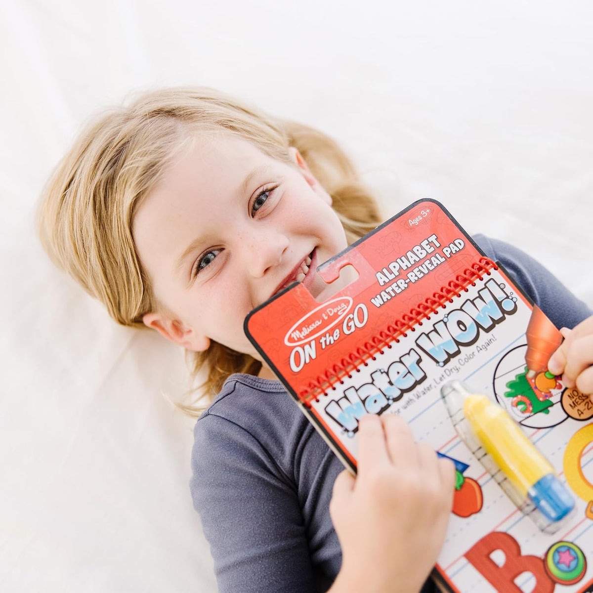 Melissa & Doug On the Go Water Wow! Reusable Water-Reveal Activity Pad
