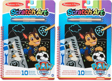 Melissa & Doug PAW Patrol Scratch Art Pad - Chase