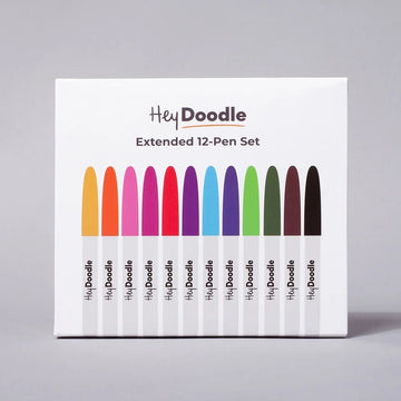 HeyDoodle Standard 12-Pens