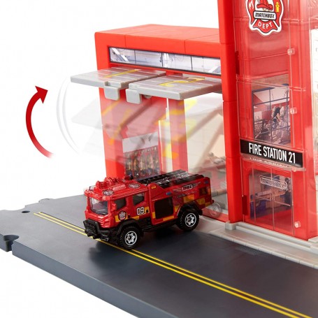 Matchbox Action Drivers Fire Station Rescue Playset