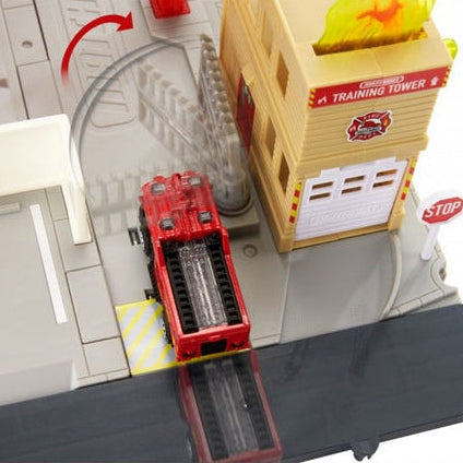 Matchbox Action Drivers Fire Station Rescue Playset