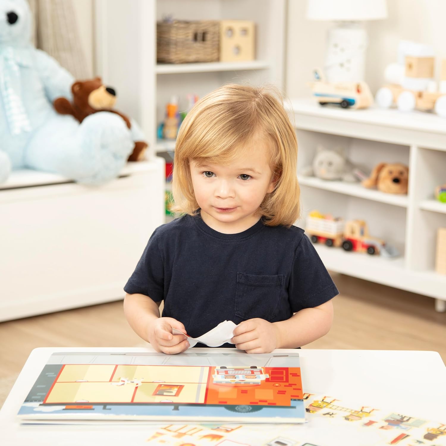 Melissa And Doug Reusable Sticker Pad - My Town