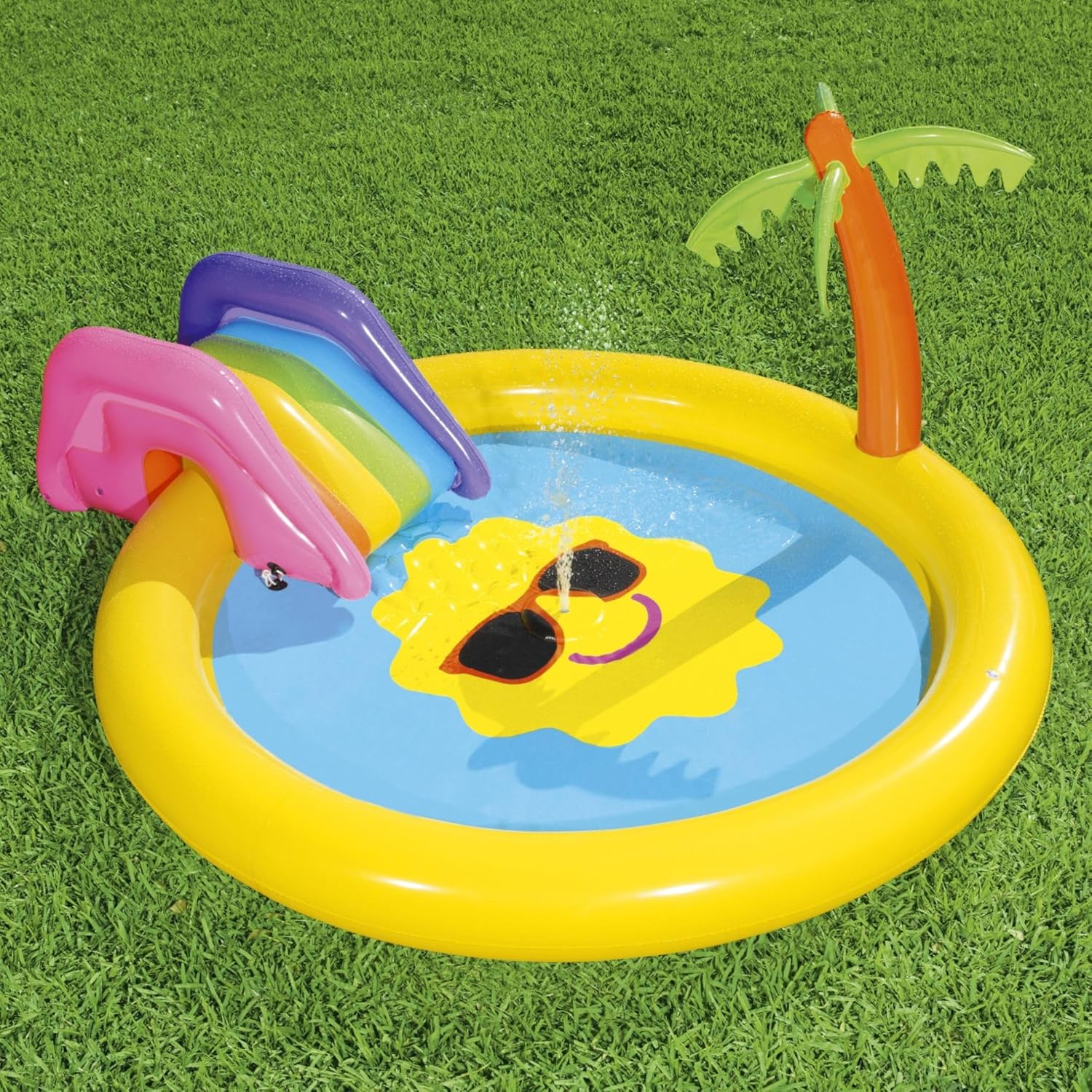 Bestway®  7'9" x 6'7" x 41"/2.37m x 2.01m x 1.04m Sunnyland Splash Play Pool