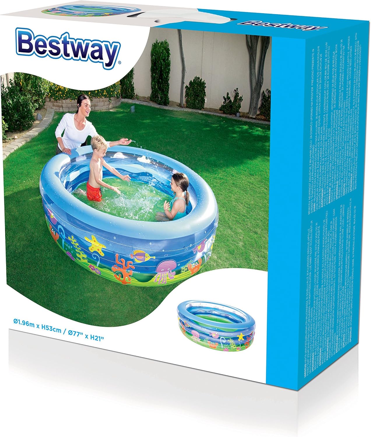 77"x21" SummerWave Crystal Pool