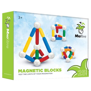 Mad Toys Magnetic Building Blocks 25 Pcs