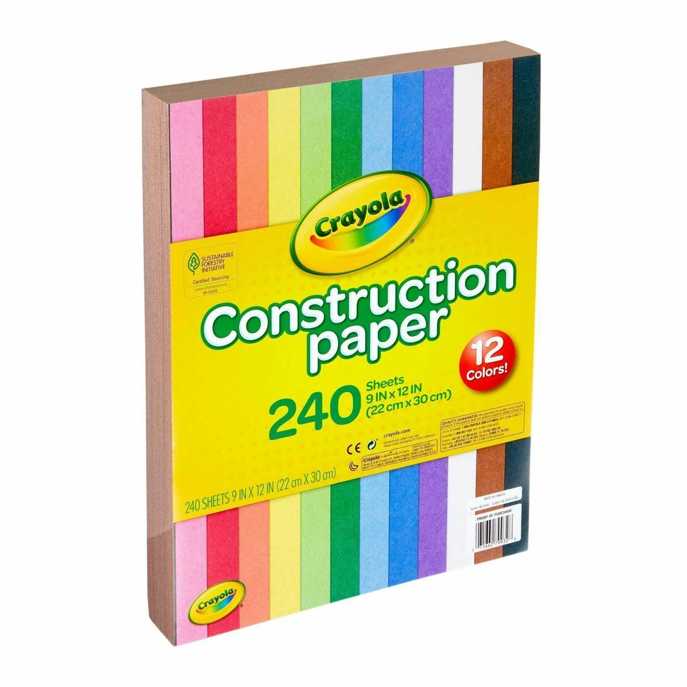 Crayola Construction Paper - 240 Pc