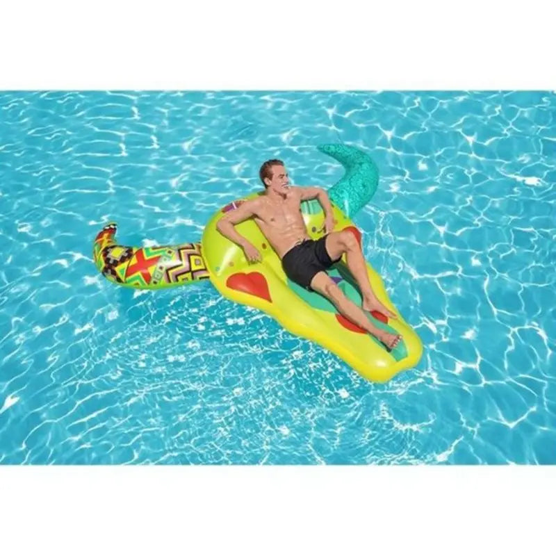 Bestway®  8'5" x 7'10"/2.57m x 2.39m Bohemian Buffalo Pool Float
