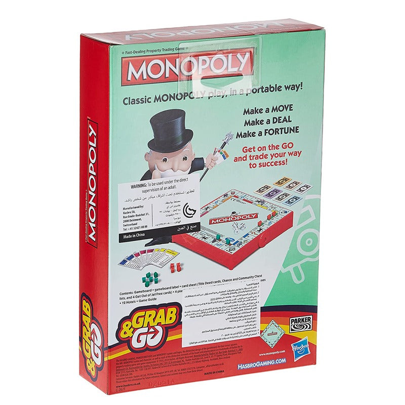 Monopoly Grab And Go Game