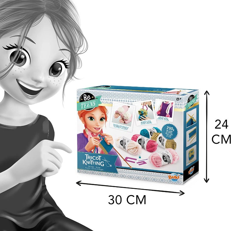 Buki Tricot Knitting Set