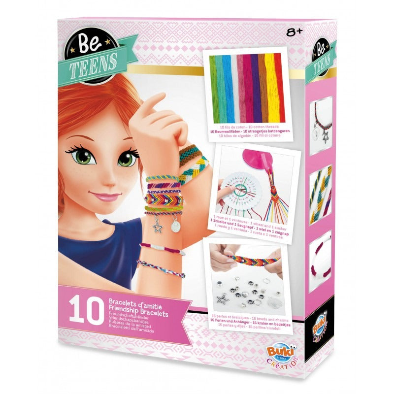 Buki Friendship Bracelet Making Kit 10 Color