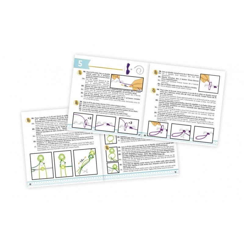 Buki 4 Colors Colorful Bracelet Making Kit