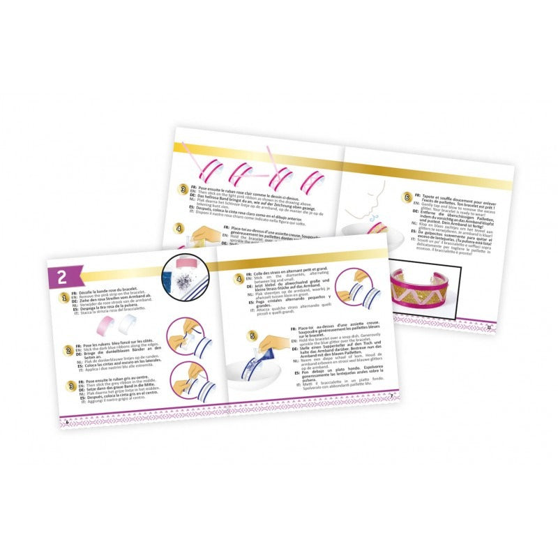 Buki Glitter Bracelet Making Kit