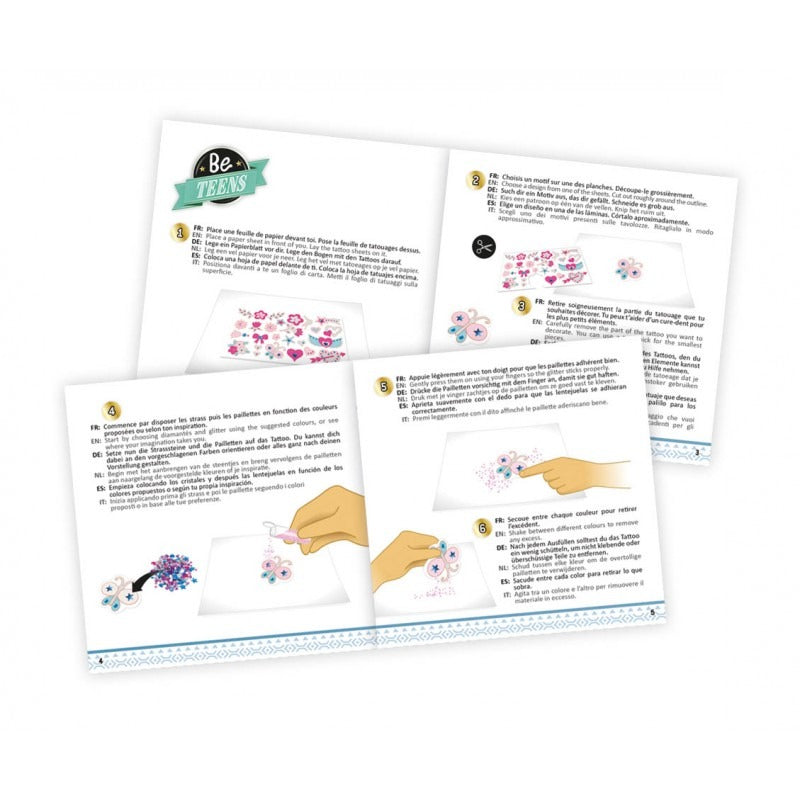 Buki A Set Of Glitter Tattoos