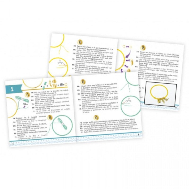 Buki Colorful Bracelet Making Kit 4pc