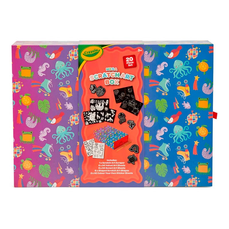 Crayola Scratch and Color Box