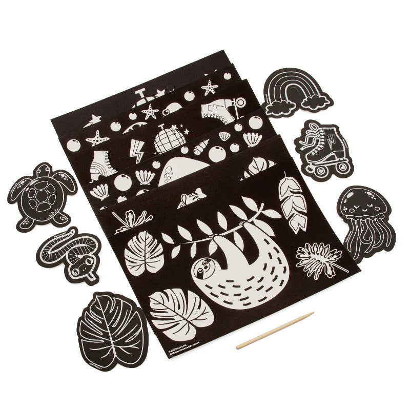 Crayola Scratch and Color Box