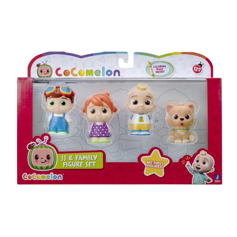 Cocomelon Family Set 4 Figure Pack - Pack 1
