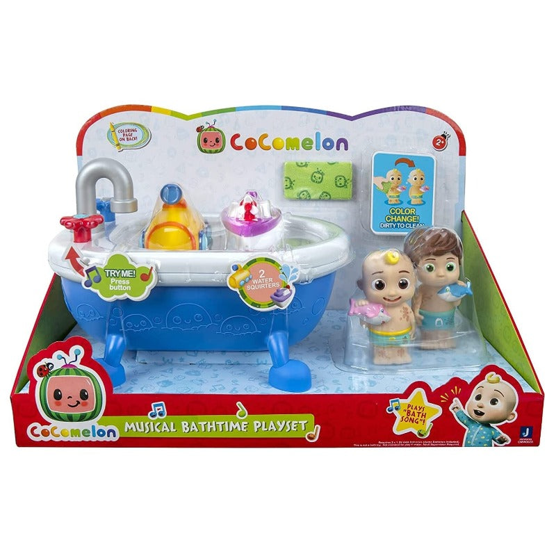 Cocomelon Musical Bathtime Playset