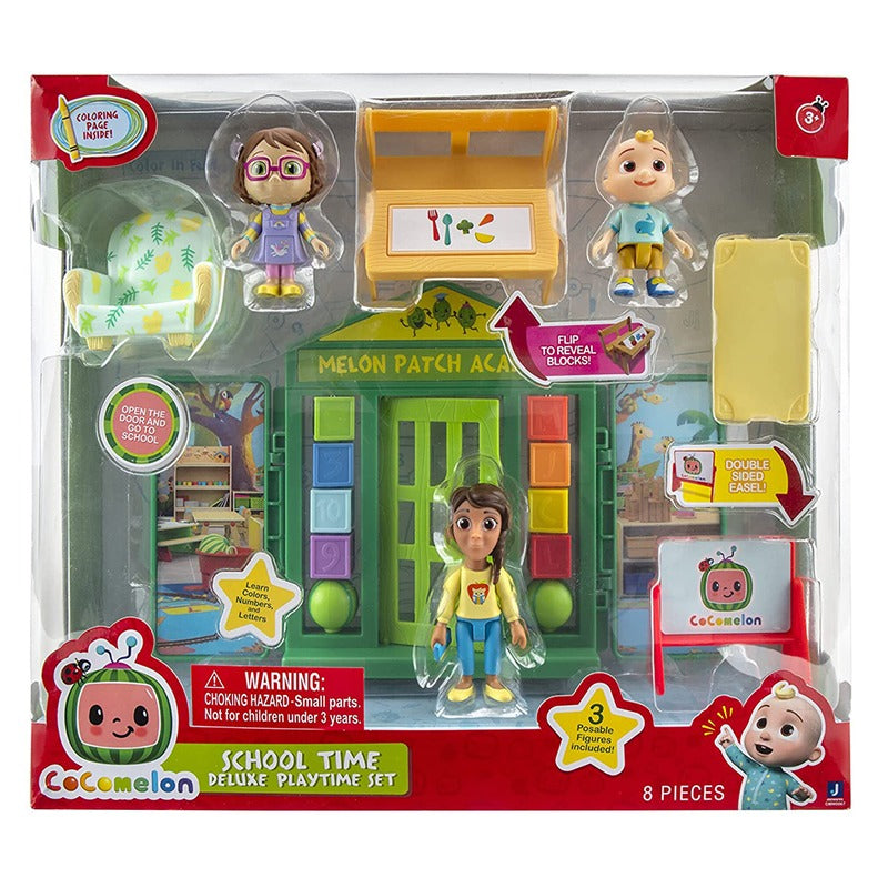 Cocomelon School Time Deluxe Playtime Set