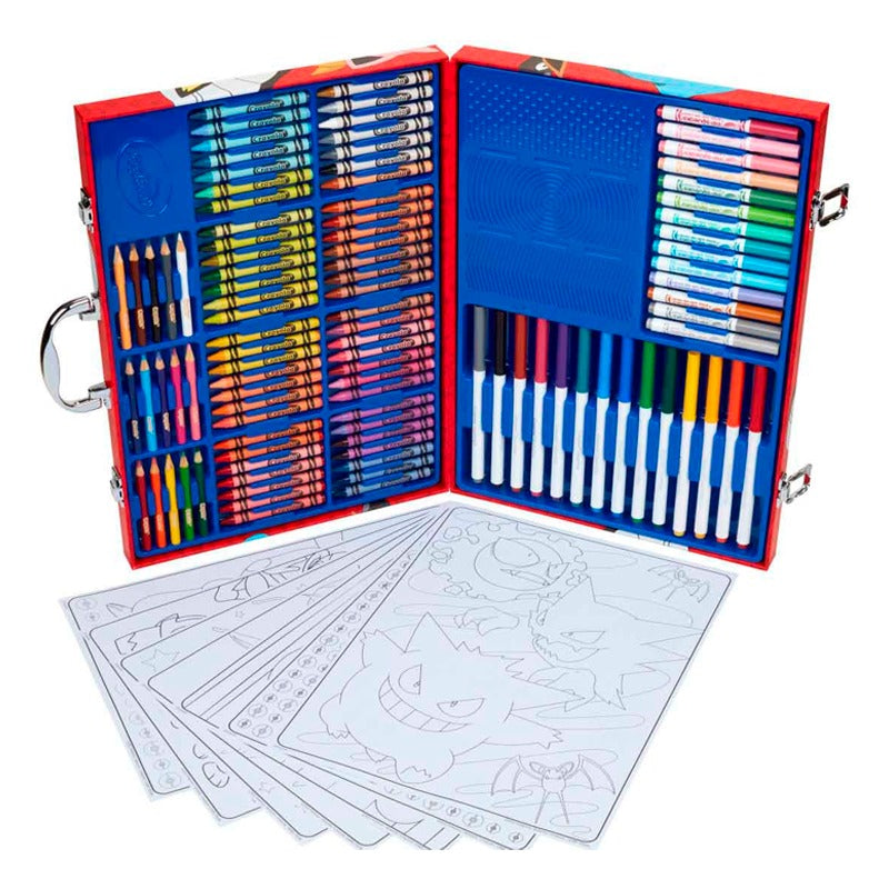 Crayola Pokemon Art Bag -115 Pieces