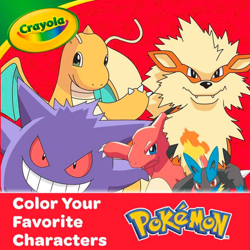 Crayola Pokemon Art Bag -115 Pieces