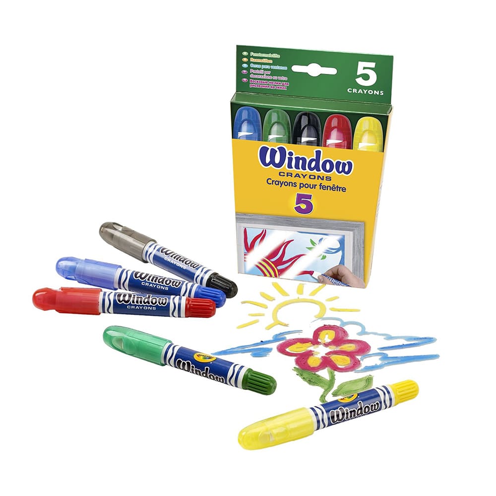Crayola Window Crayons - 5 Pack