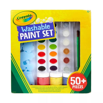 Crayola Washable Paint Kit - 50 Pcs